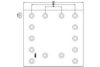 TEXTAR 1982404 Brake Lining Kit, drum brake
